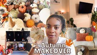  An aesthetic cosy decorate for AUTUMN/ FALL with me | VLOG | T.K Maxx Poundland shopping Haul uk