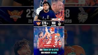 SRH vs KKR SRH fire  #cricket #kkr #sunrisershyderabad