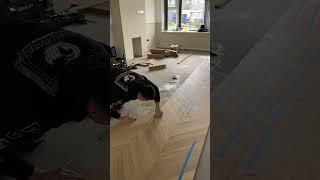 Upgrade Your Space: Cotton Invisible Oak Chevron Engineered Wood Flooring Explained