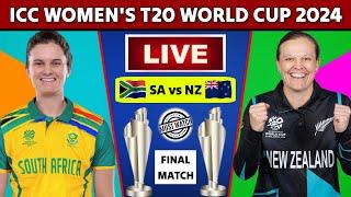  SA W vs NZ W Final Live | Women's T20 World Cup 2024 Live | South Africa vs New Zealand Final Live