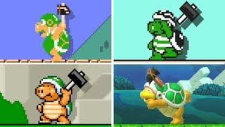 Evolution of - Sledge Bro in Super Mario Games