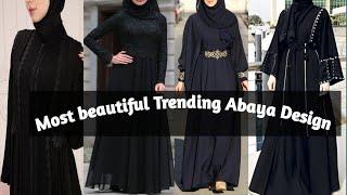 Latest Black Abaya Collection 2023 | Dubai Style Abaya | Turkish Style Abaya Collection#muslimoutfit