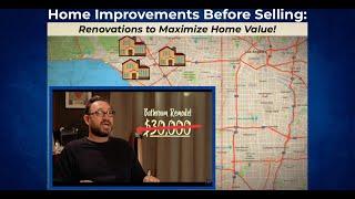 Home Improvements Before Selling - Renovations to Maximize Home Value