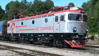 Croatian Railroad Cargo mix freight train, Locomotive: Asea Rb1 9178 1141 320-7, Skrad, 10.8.2023