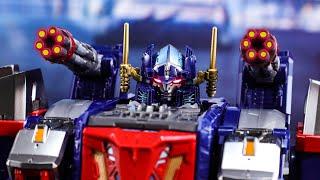 【Transformers stop motion】Diaclone DA14 Big Powered GV combining review.