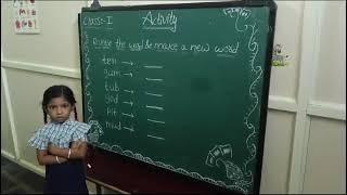 Reverse the word and make a new word activity by ST.JOSEPHINE PUBLIC SCHOOL STUDENTS.