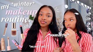 My *WINTER* Makeup Routine ️ ⋆ ˚｡⋆୨୧˚⋆ ˚｡⋆  | new products, tips, etc