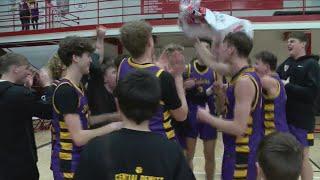 Central DeWitt Sabers basketball rides past Assumption Knights 59-38, heads to state tournament