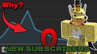 JustADuckie Stopped Getting Subscribers...