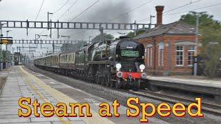 Steam Trains at Speed On The Mainline - Volume 1