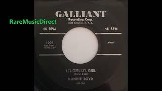 Donnie Boyd -  Li'l Girl Li'l Girl