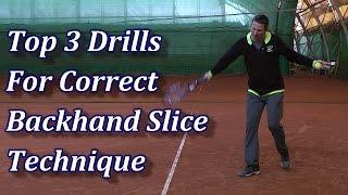 Top 3 Drills For A Better Backhand Slice