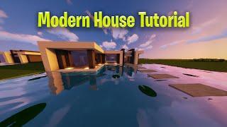 Minecraft Small EASY Modern House Tutorial!