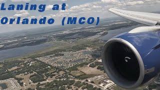 Arriving into Orlando, Florida (MCO) On a Boeing 777-200ER