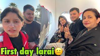 Trip ke pehele din damadas or fariha larai karrahe | Karachi to Peshawar️