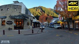 【4K HDR】Walk Tour Queenstown New Zealand!