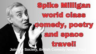 Spike Milligan, poet, genius comedian, enjoy! #hilarious