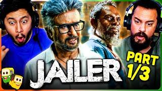 JAILER (Part 1/3) Movie Reaction! | Rajinikanth | Mohanlal | Vinayakan | Mohanlal