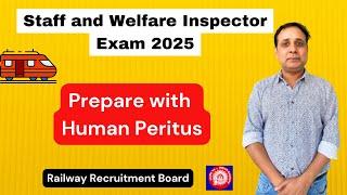 Prepare with Human Peritus - Staff and Welfare Inspector Exam 2025