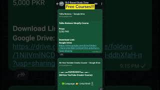 Free Access to Premium Courses | Join Our WhatsApp Channel Now #shorts #freecourses