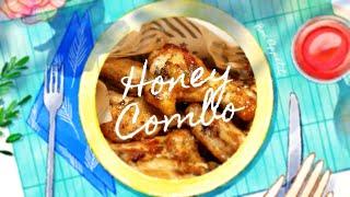 Making and deliver Honey Combo Chicken