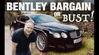 BENTLEY BARGAIN OR BUST? Unbelievable Value But Will the Continental Bankrupt You? | TheCarGuys.tv