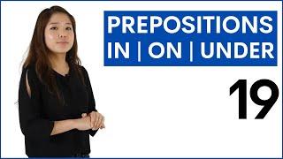 Learn Prepositions IN ON UNDER | Basic English Grammar Course