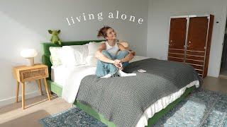 i'm living alone (vlog) ‍️  | + full apartment tour