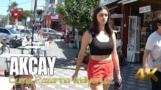 AKÇAY, Cuma Pazarına Gidiyoruz, Edremit, Balıkesir, 4K