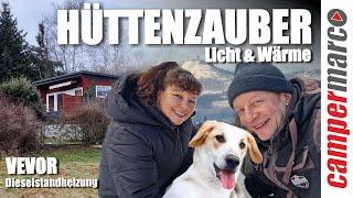 Hüttenzauber 01 | Light and warmth in our little Harz house | Vevor auxiliary heating