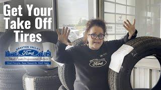 Get Your Take Off Tires at Drayton Valley Ford!