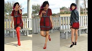 3 ways to style a red dress for Valentine's day /  WITHINMYSTYLE