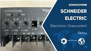 SCHNEIDER ELECTRIC / Electronic Overcurrent Relay (EOCRDS3-05S + 3CT-H1-100-Z) / INV-03973