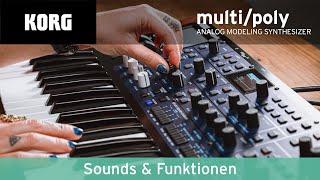 KORG multi/poly - Sounds & Funktionen