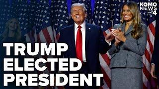 Donald Trump wins 2024 presidential election