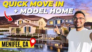 Menifee CA QUICK MOVE IN Homes AND Model Home For Sale - New Homes In Southern California