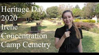 Heritage Day 2020 - Irene Concentration Camp Cemetry