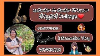 ఆడుతూ పాడుతూ హాయిగా నేర్చుకునే place ️|| amscofame || Informative vlog|| WOWMOM