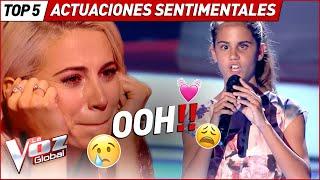 They couldn't help shedding TEARS with these SENTIMENTAL performances on La Voz Kids 