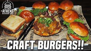 Gourmet Texas Burger Challenge w/ 7 Delicious Hamburgers!!