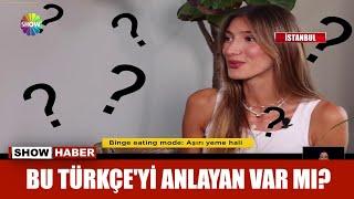 Bu Türkçe'yi anlayan var mı?