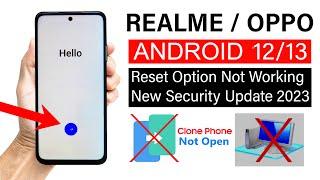 All OPPO/ REALME ANDROID 12/13 FRP Bypass {No Talkback) - 2023 100% Working (Without PC)