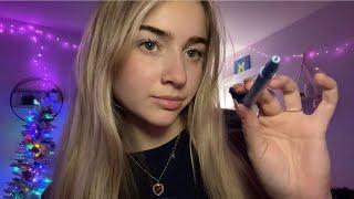 ASMR drawing on your face️ up close and personal