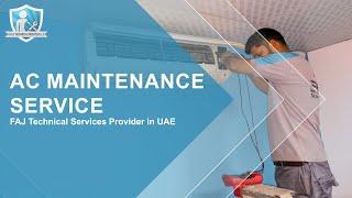 AC Service in Dubai | AC Repair and Maintenance Dubai | FAJ Technical Services LLC