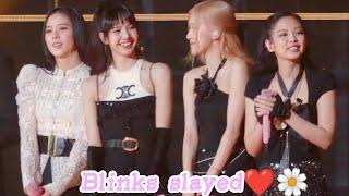 Blackpink reaction to blinks singing pink venom #blackpink #blink #lisa #jisoo #jennie #rosé