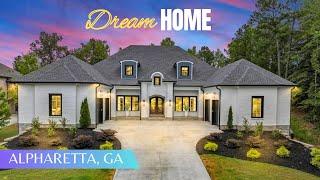 Must See Nearly 12,000 SQFT Home w/ Indoor Waterfall + Movie Theater FOR SALE North of Atlanta