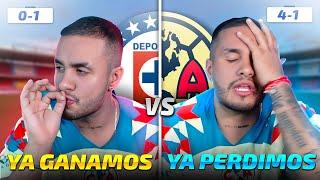 HUMILLADOS AMÉRICA PIERDE 4-1 CONTRA EL CRUZ AZUL  - REACCIÓN!!!