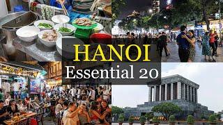  20 Things by 5 themes you should do in HANOI, Vietnam