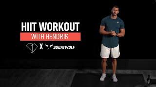 10MIN HIIT Workout | Hendrik | SQUATWOLF X THE PLATFORM STUDIOS