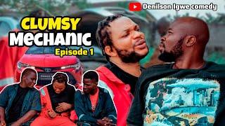 Clumsy Mechanic - Episode 1 - Denilson Igwe Comedy